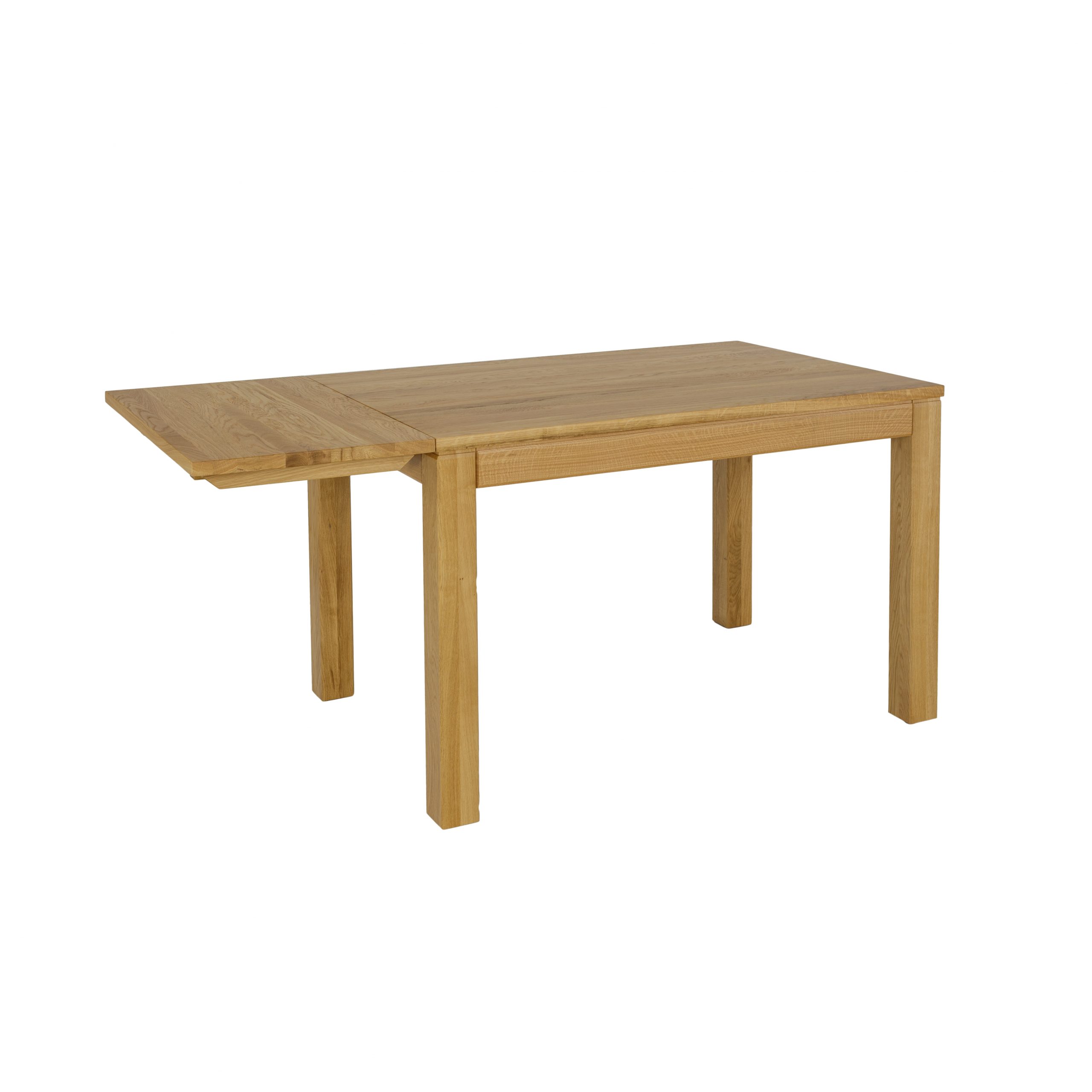 Stôl dubový ST302 - brendy, S160, V75, H90, Liate lamely, 1 vklad S+45, Vrchná d