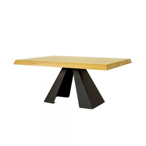Stôl kovovo - dubový ST371