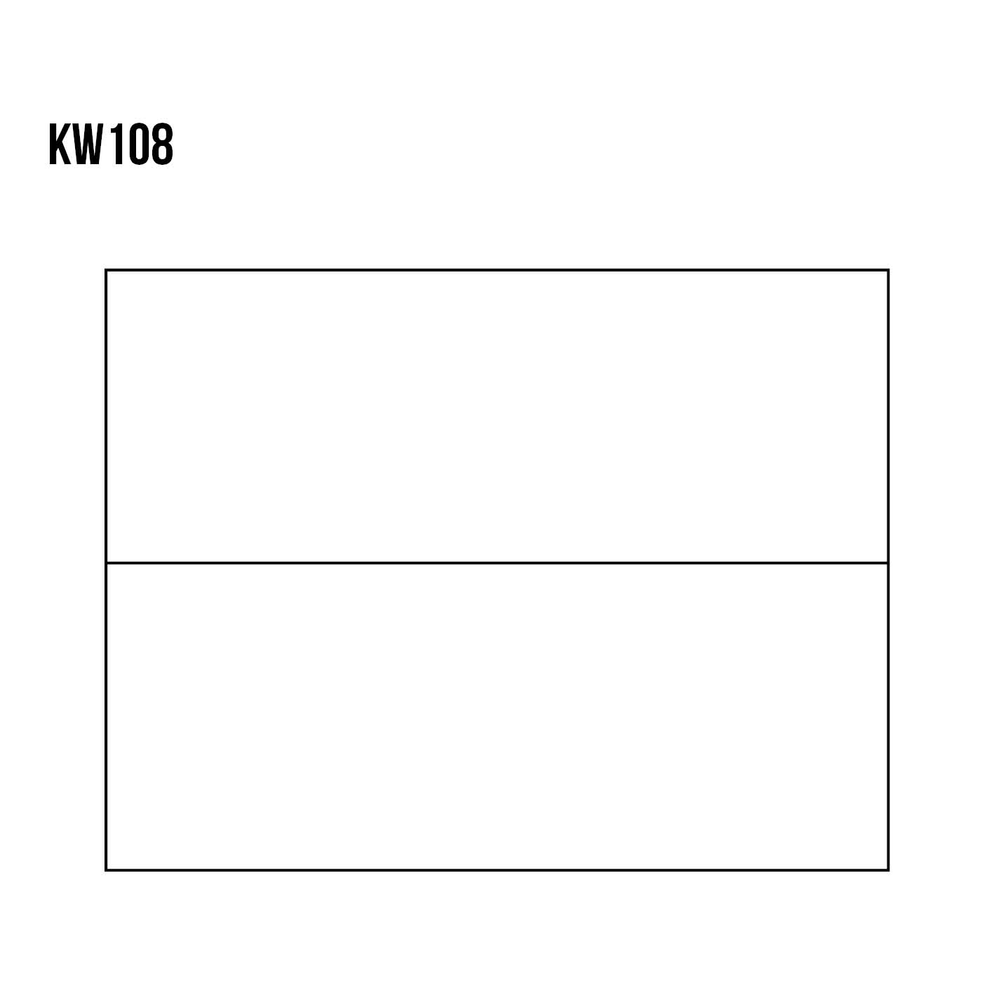Vitrína borovicová KW108 - prírodný, S80, V60, H30